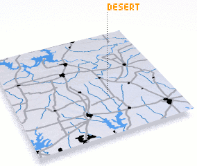 3d view of Desert