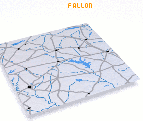 3d view of Fallon