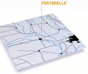 3d view of Fontanelle