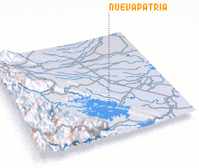 3d view of Nueva Patria