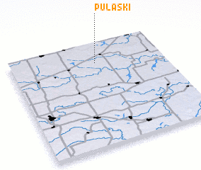 3d view of Pulaski