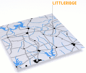 3d view of Little Ridge