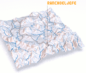 3d view of Rancho El Jefe