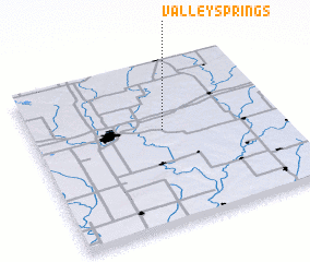 3d view of Valley Springs