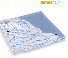 3d view of Mata de Agua