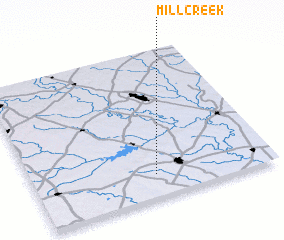 3d view of Mill Creek