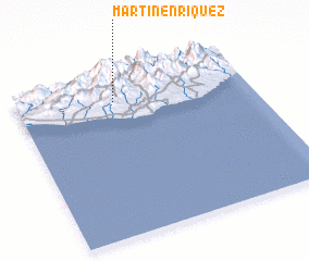 3d view of Martín Enríquez