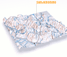 3d view of San Jerónimo