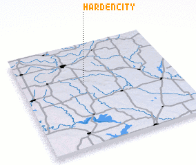 3d view of Harden City