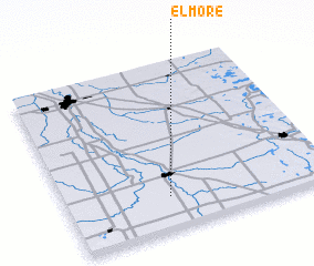 3d view of Elmore