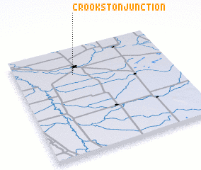 3d view of Crookston Junction