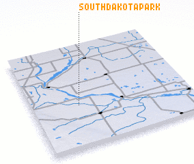 3d view of South Dakota Park