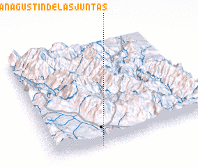 3d view of San Agustin de las Juntas