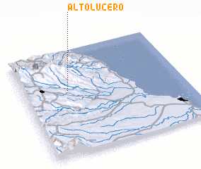 3d view of Alto Lucero