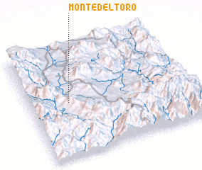 3d view of Monte del Toro