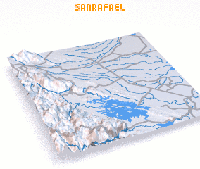 3d view of San Rafael