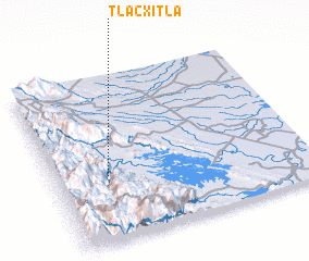 3d view of Tlacxitla