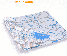 3d view of San Joaquín