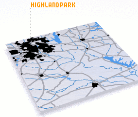 3d view of Highland Park