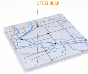 3d view of Stockholm