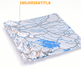 3d view of San Jorge Atitla