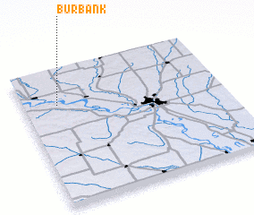 3d view of Burbank