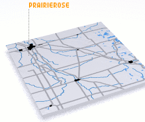 3d view of Prairie Rose