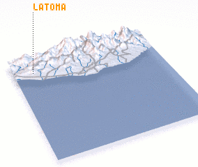 3d view of La Toma