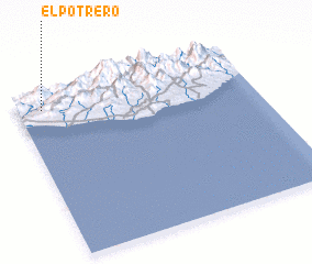 3d view of El Potrero