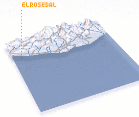 3d view of El Rosedal