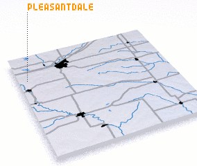 3d view of Pleasant Dale