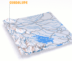 3d view of Guadalupe