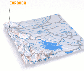 3d view of Córdoba