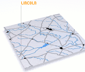 3d view of Lincoln