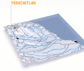 3d view of Tenochitlán