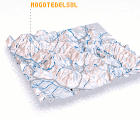 3d view of Mogote del Sol