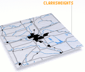 3d view of Clarks Heights