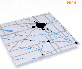 3d view of Rock