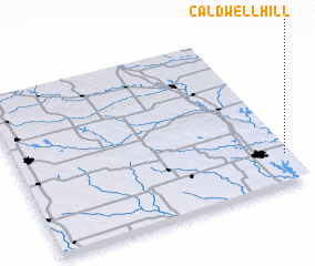 3d view of Caldwell Hill