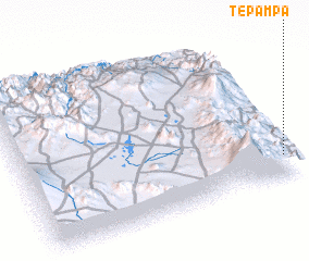 3d view of Tepampa