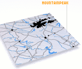 3d view of Mountain Peak