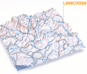 3d view of La Hacienda