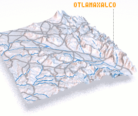 3d view of Otlamaxalco