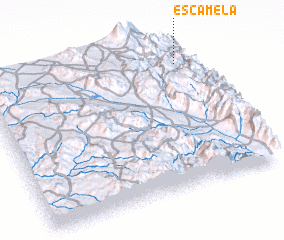 3d view of Escamela