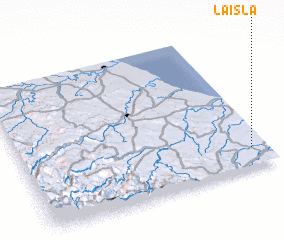 3d view of La Isla