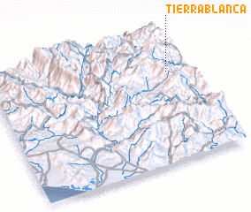 3d view of Tierra Blanca