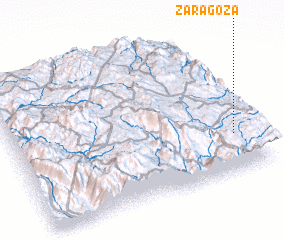 3d view of Zaragoza