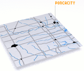 3d view of Ponca City