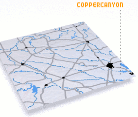 3d view of Copper Canyon