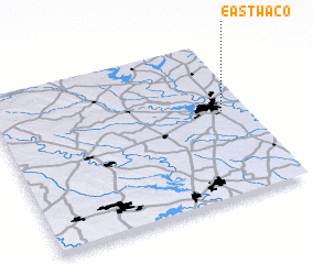 3d view of East Waco